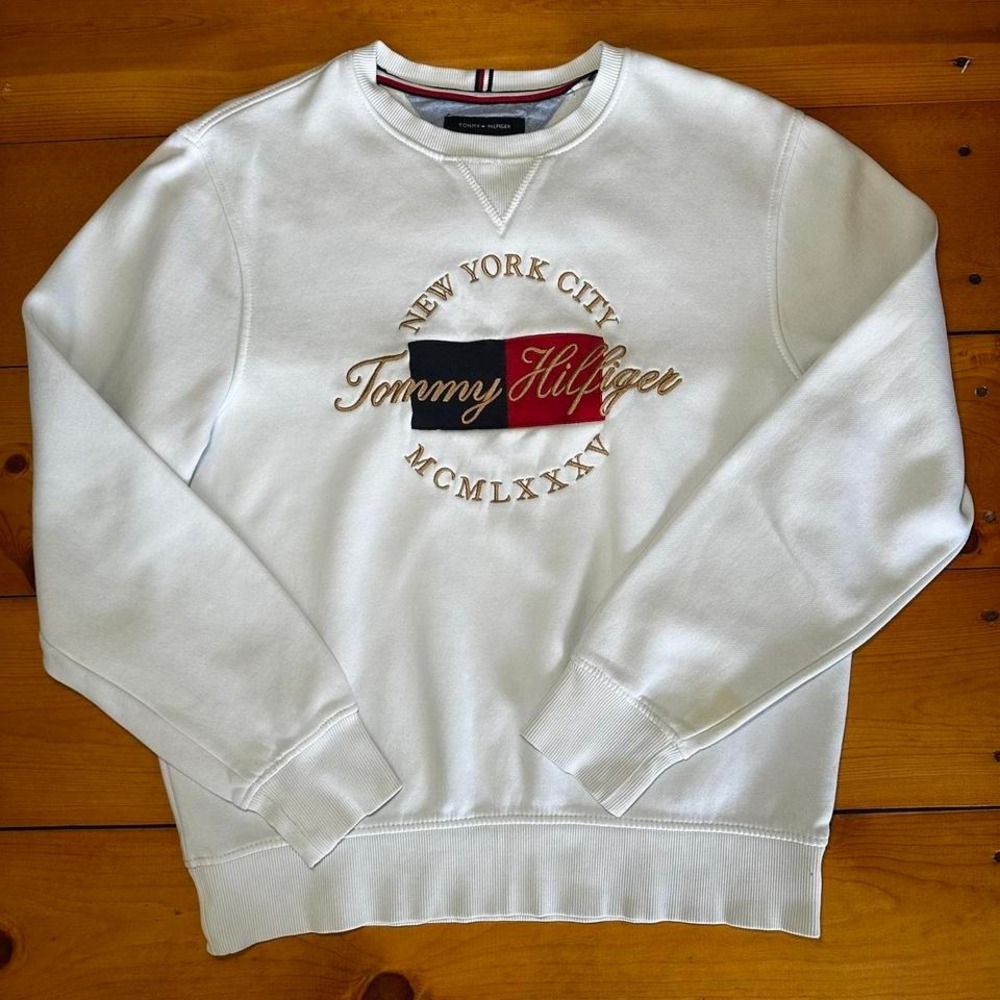 Tommy Hilfiger embroidered crewneck sweatshirt‎